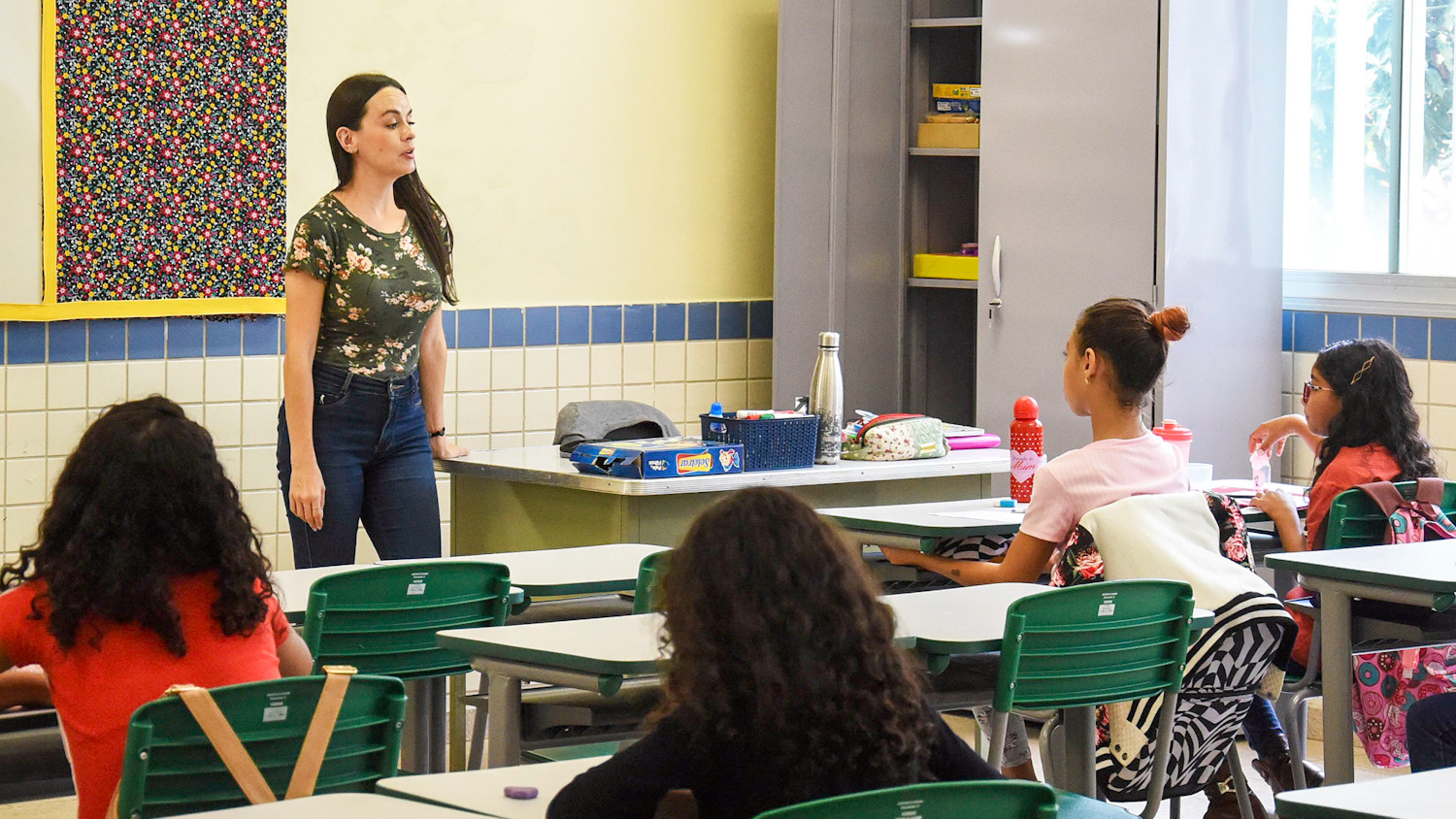 O banco de reserva garante um ano letivo sem falta de professores na rede pública de ensino | Foto: Mary Leal/SEEDF