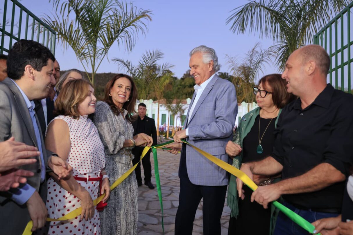 Caiado entrega novo Palácio da Instrução, na cidade de Goiás (Fotos: Lucas Diener e André Saddi)