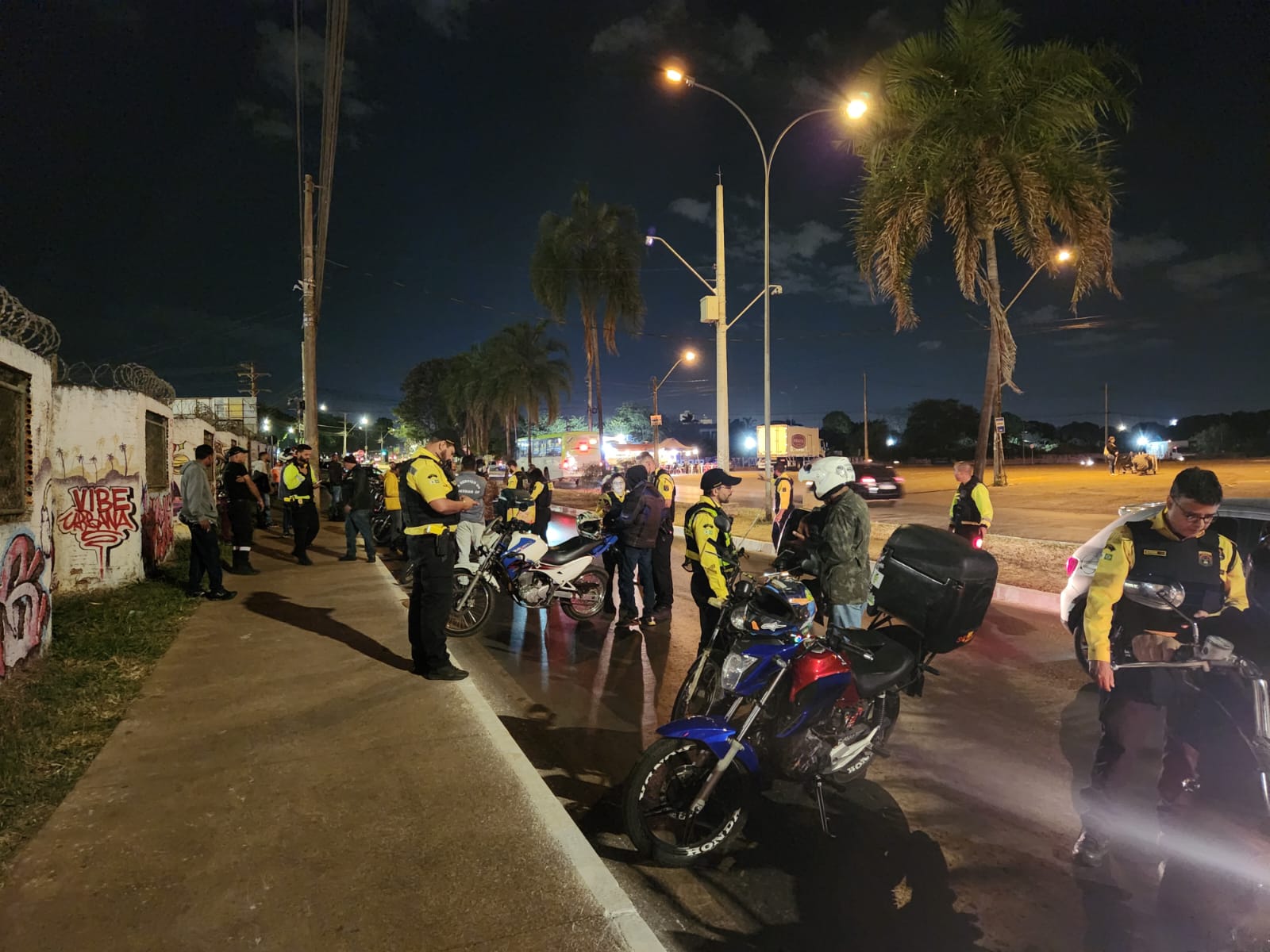 A Operação Sossego visa retirar de circulação as motocicletas com descarga livre ou silenciador de motor de explosão defeituoso, deficiente ou inoperante | Foto: Divulgação/Detran-DF