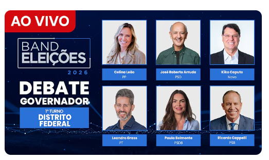 Candidatos ao GDF Debatem na Band: Largada da Corrida Eleitoral