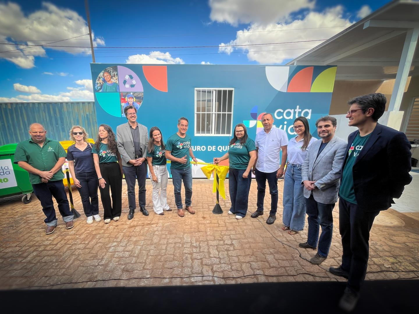Sesc participa de lançamento do programa Cata Vida para fortalecer reciclagem