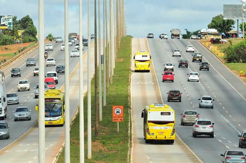 BRT Sul: Táxis do DF Têm Acesso Liberado à Faixa Exclusiva