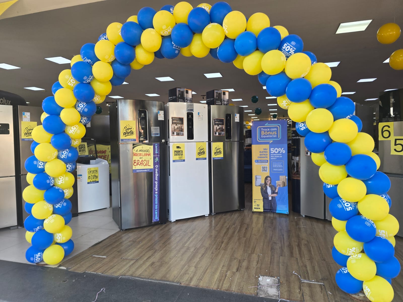 Campanha de Eletrodomésticos com 50% de Desconto Segue em Goiás