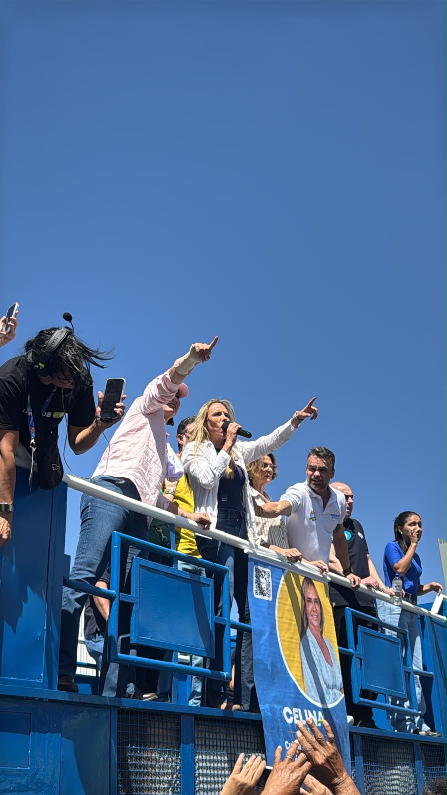 Celina Leão e Michelle Bolsonaro abrem comitê de campanha em Ceilândia