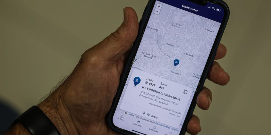 TSE orienta eleitores a consultarem antecipadamente o local de votação