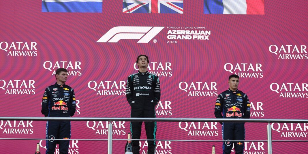 Fórmula 1: Russell vence GP do Azerbaijão ao superar Verstappen por 0,1s