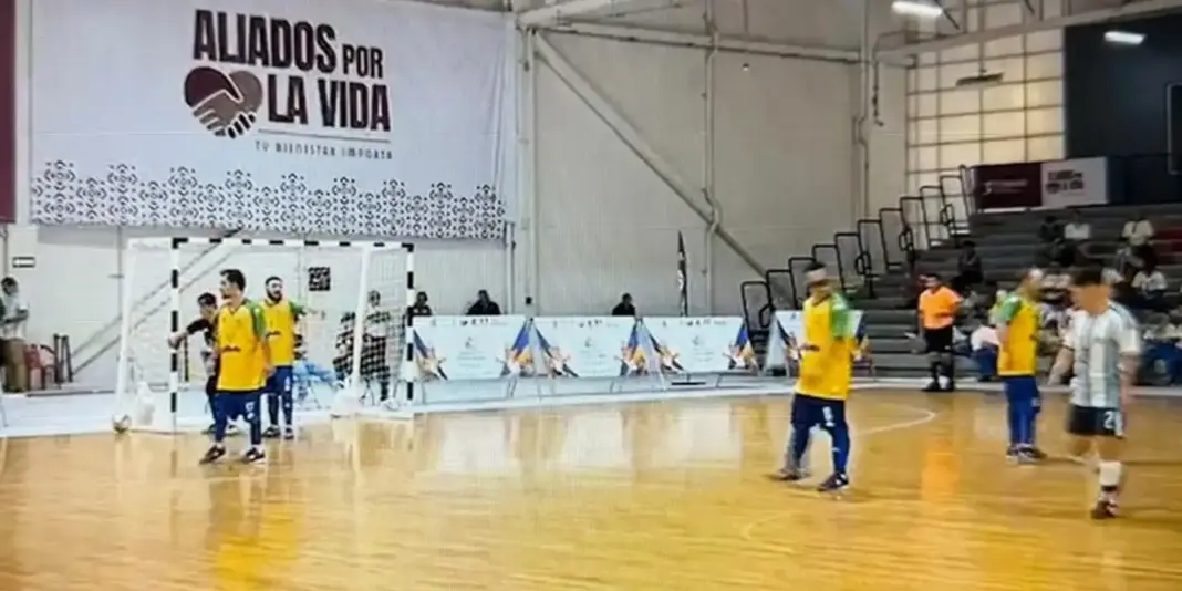 Brasil conquista o tetracampeonato mundial de futsal down ao vencer a Argentina