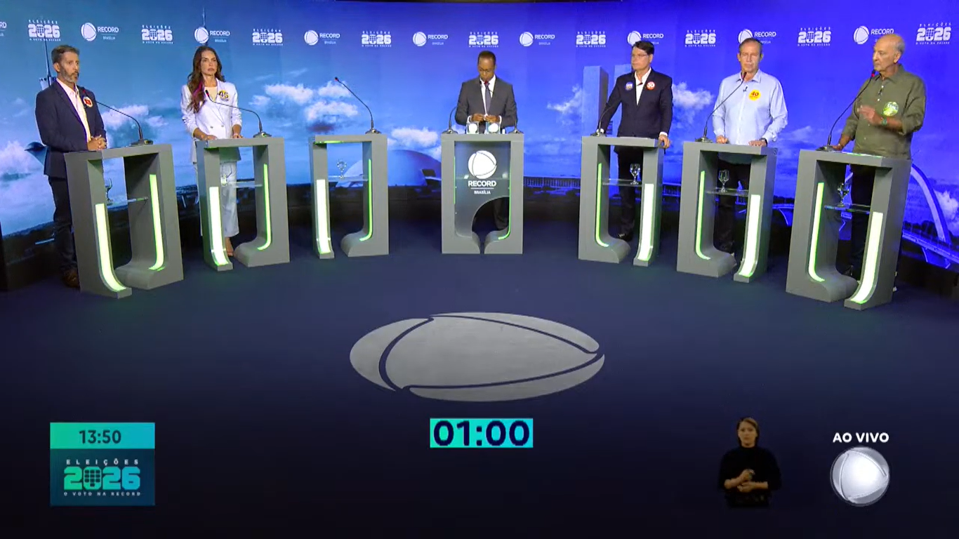 Opinião: Debate na Record mostra campanha sem ideias e com alvo único: Celina