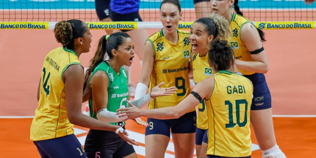 Brasil conquista vitória no quarto jogo e enfrenta Argentina por vaga olímpica no domingo