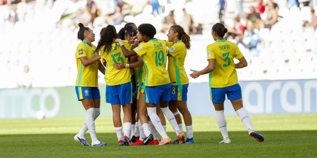 Brasil vence Tanzânia com grande placar na estreia da Copa do Mundo Sub-20 Feminina
