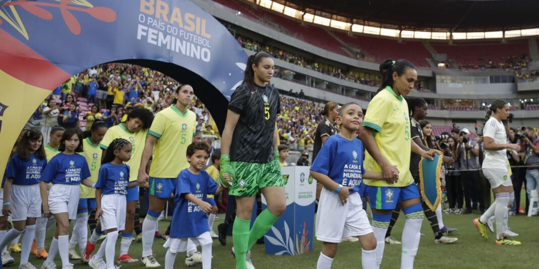CBF divulga amistosos da seleção feminina em estádios da Copa do Mundo