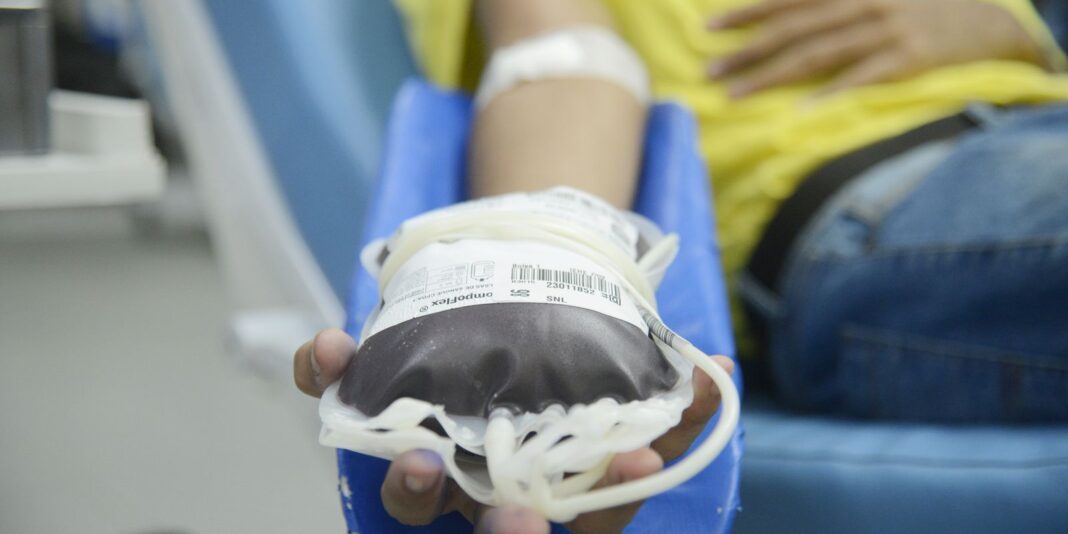 Portaria autoriza doação de sangue por pessoas com mais de 70 anos