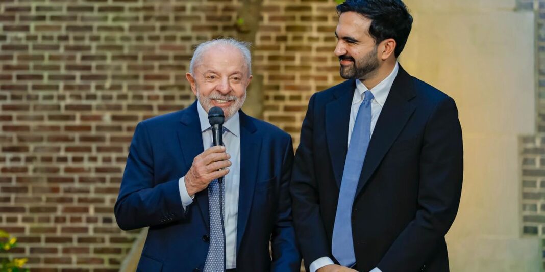 Lula se encontra com prefeito de Nova York e presidente do Uruguai nos EUA
