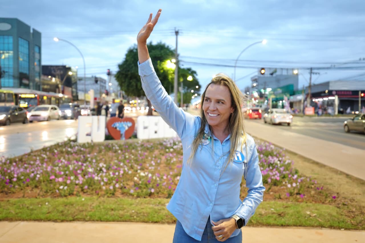 Exata OP: Celina Leão chega a 54% dos votos válidos no DF e Michelle Bolsonaro lidera corrida ao Senado