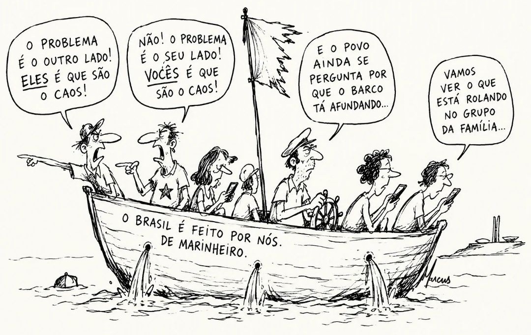 O Brasil é feito por nós. De marinheiro.