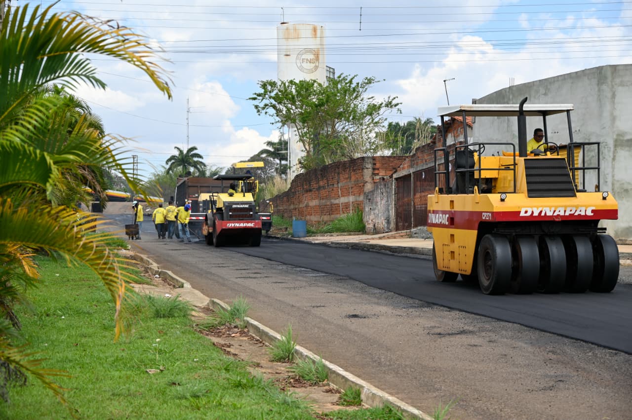 Entorno do DF em obras: Valparaíso, Novo Gama e Luziânia ganham novo asfalto