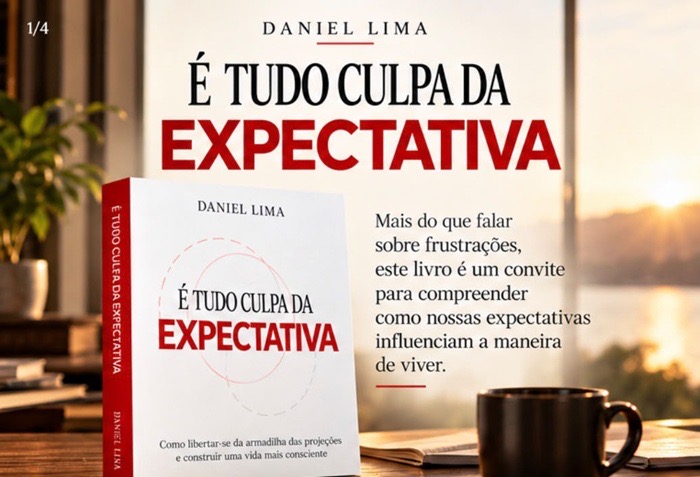 Daniel Lima lança obra sobre o peso das expectativas nas relações e decisões