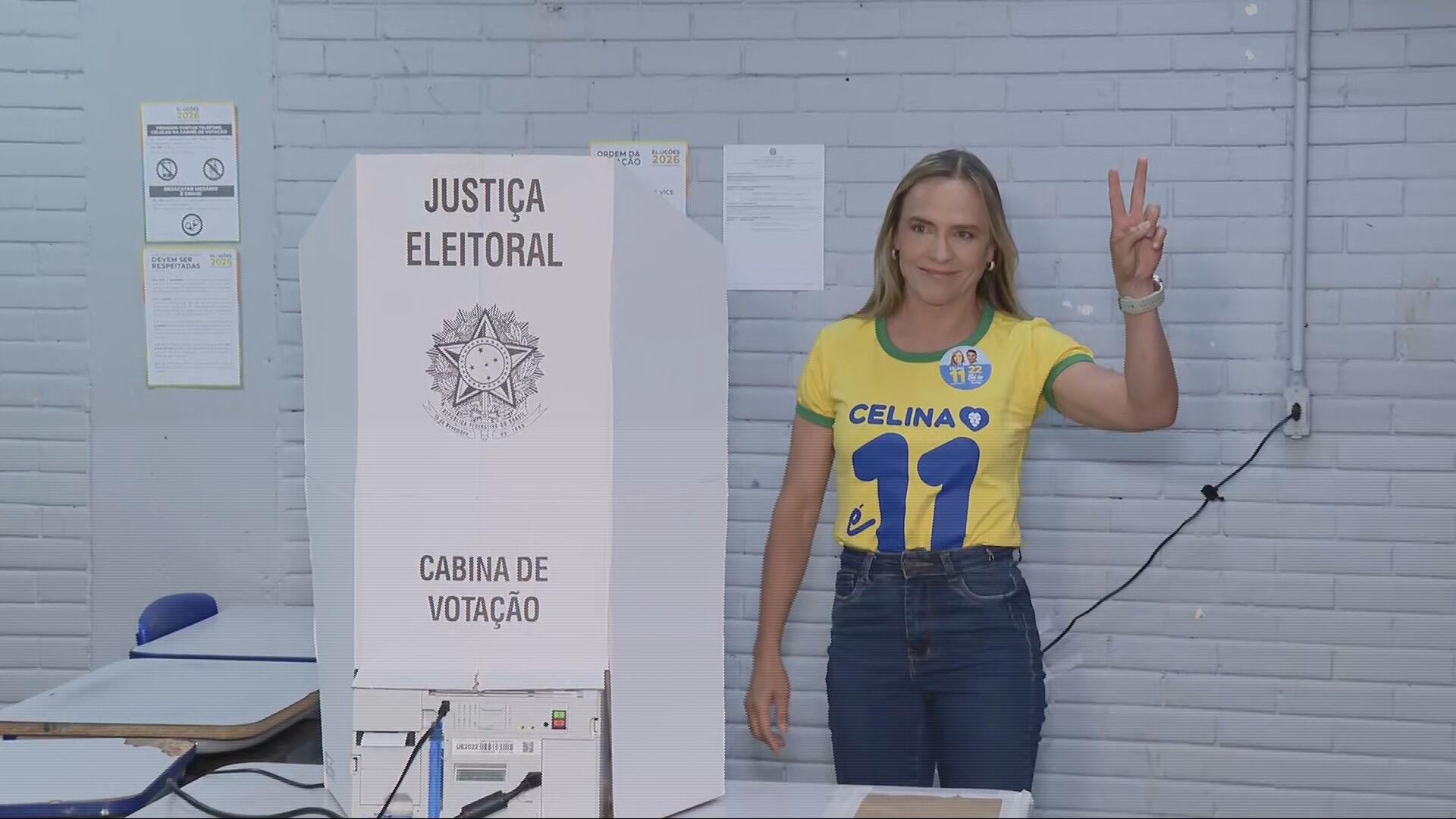 Celina Leão é reeleita governadora do DF em segundo turno