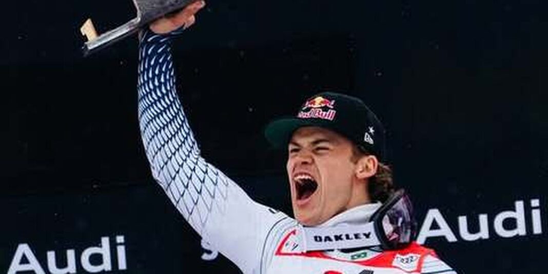 Lucas Pinheiro conquista medalha de ouro em slalom gigante na Áustria na abertura da temporada